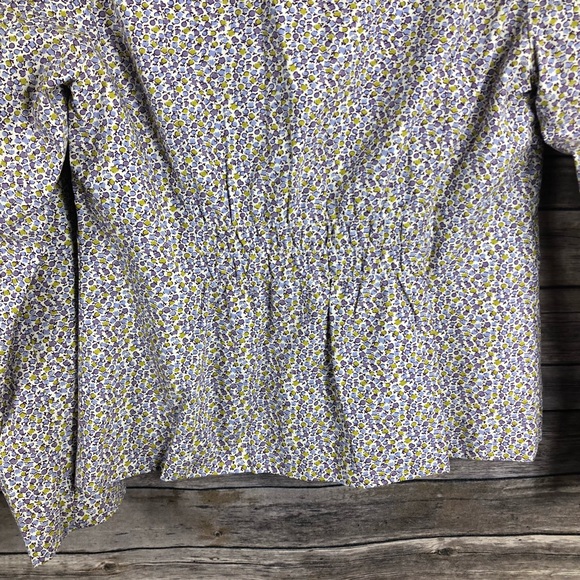 J. Crew Factory floral long sleeve 3 button blazer - Picture 8 of 8